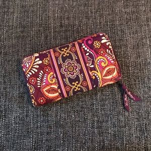 Vera Bradley wallet rare safari sunset pattern